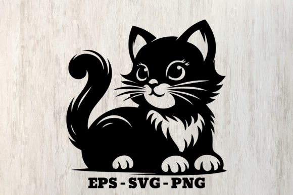 Download Cat Silhouette | Cat SVG - Svg Collection