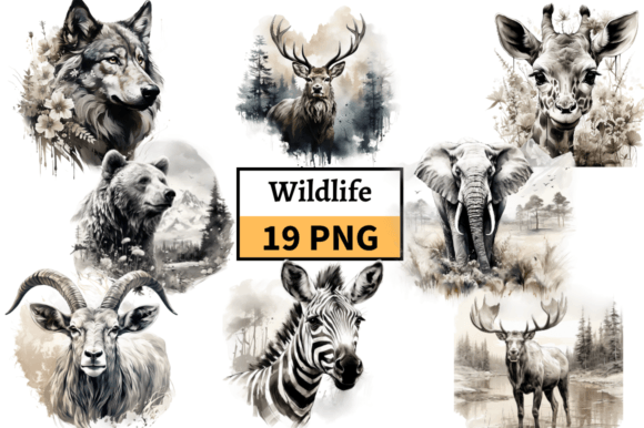 Download Wildlife Animals Clipart Bundle Woodland - Wild Collection