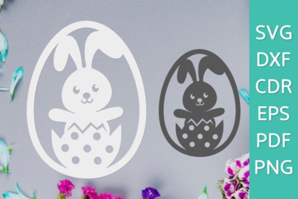 Download Easter Egg Svg Papercut| Easter Bunny - Easter egg svg Collection