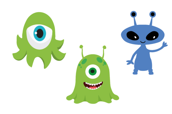 Download Monster and Alien Illustration - Alien illustration Collection
