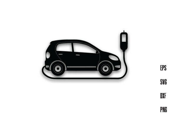 Download Electronic Car Line Art Silhouette PNG - Line art Collection