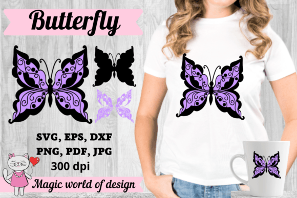 Download Purple Butterfly SVG Cricut Cutting File - Svg Collection