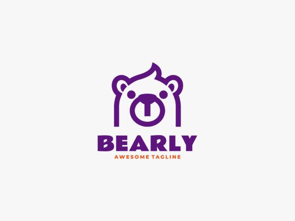 Download Bear Line Art Logo - Line art Collection