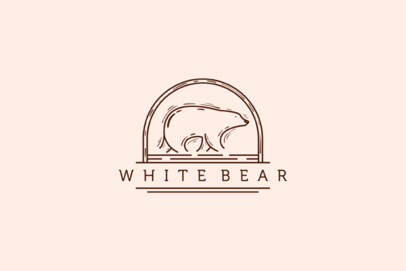 Download Bear Line Art Logo Vector Illustration - Line art Collection