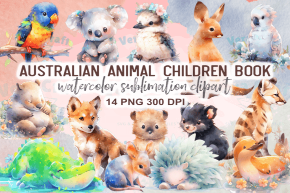 Download Australian Animal Children Book Clipart - Child Collection