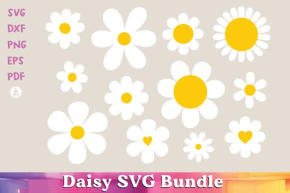 Download Daisy Svg, Daisy Flower Svg, Summer Svg - Premium Bundle