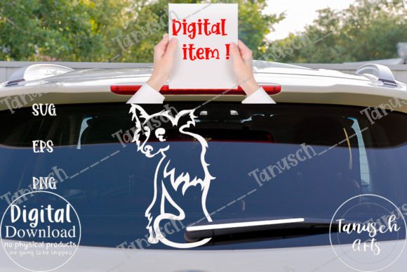 Download Chinese Crested Wagging Tail Car SVG - Svg Collection